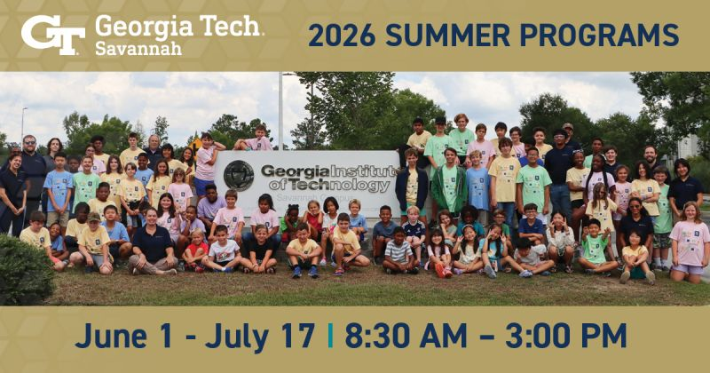 Savannah Summer Registration