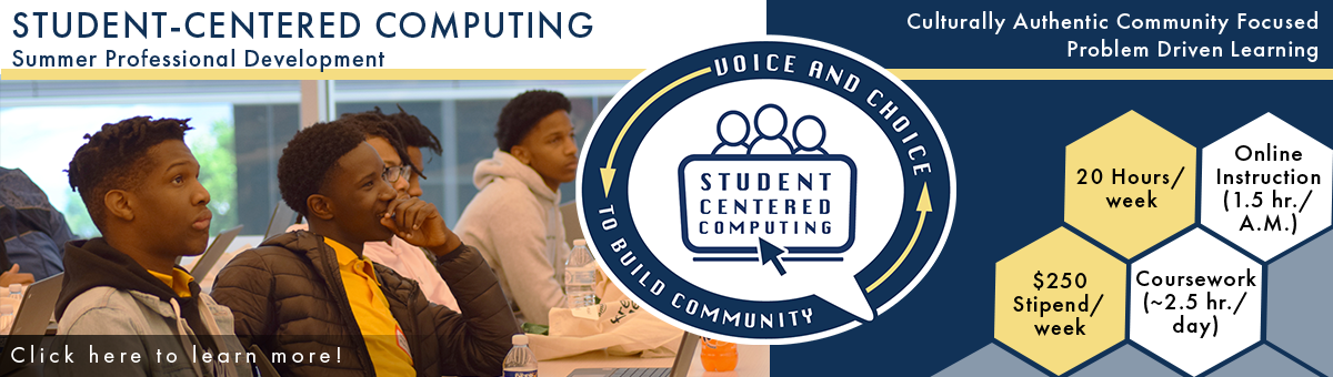 Learn about Student Centered Computing Professional Development